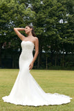 Robe de mariée à manches longues Sweetaid Sweetheart Detachale Ivoire avec dentelle