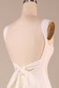 Charger l&#39;image dans la galerie, Robe de mariée simple sirène ivoire avec nœud papillon arrière