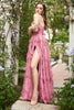 Charger l&#39;image dans la galerie, Chérie A-Line Robe de bal Dusty Rose Long