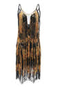 Robe Flapper Pailletée Années 20 Pour Soirée Gatsby – Sequins, Sans Manches, Bretelles Spaghetti – Idéale Pour Danse Latine Et Soirée Cocktail - 6