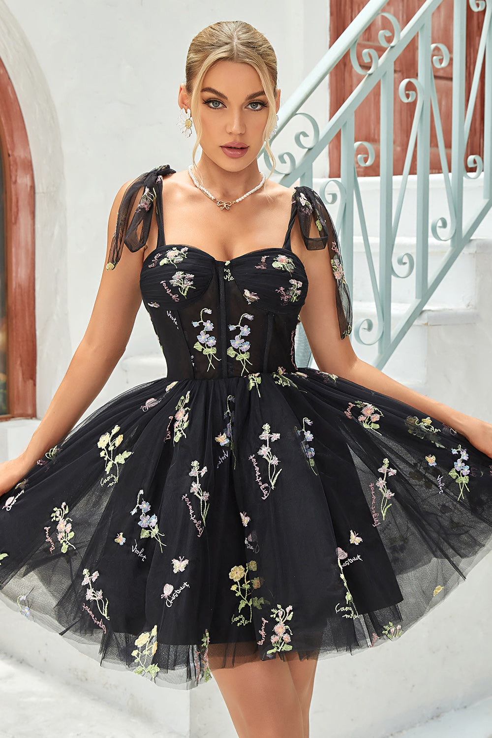 ZAPAKA noir paillettes robe de Cocktail fourreau scintillant bretelles  spaghetti robe des années 20 avec papillon – ZAPAKA FR