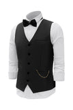 Gilet homme Black Chain avec ensemble d’accessoires 5 pièces