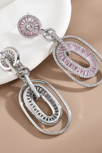 Perles lilas scintillant sirène longue robe de bal avec accessoire
