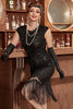 Charger l&#39;image dans la galerie, Robe à paillettes rouge Gatsby Glitter Fringe des années 20