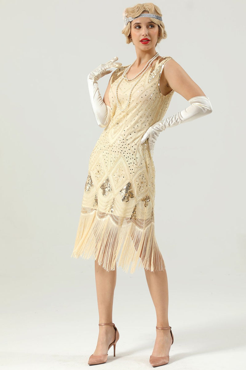 Charger l&#39;image dans la galerie, Grande robe de fête Gatsby sans manches