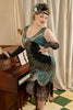 Charger l&#39;image dans la galerie, Plus Taille 1920s Robes à paillettes vertes