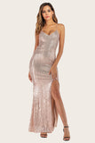 Robe de bal mermaid sequins