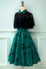 Charger l&#39;image dans la galerie, Style gothique Halloween Châle Manteau Chauve-souris Print Dress
