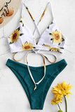 Bikini d’été imprimé floral