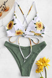 Bikini d’été imprimé floral