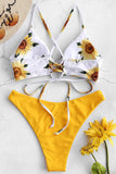 Bikini d’été imprimé floral