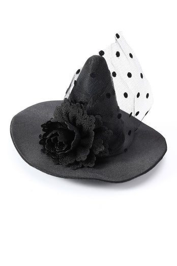Chapeau de sorcière d’Halloween pour femmes noires