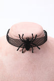 Choker araignée noir d’Halloween