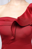 Une épaule simple robe de bal