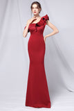 Une épaule simple robe de bal