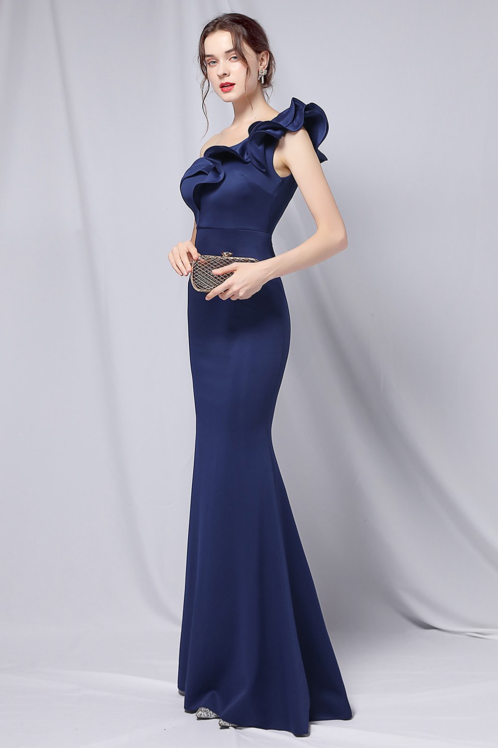 Une épaule simple robe de bal