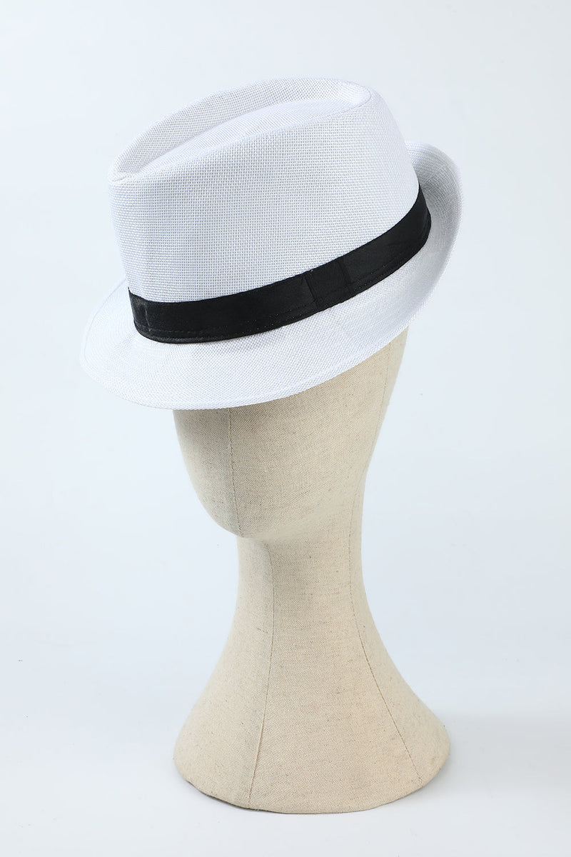 Charger l&#39;image dans la galerie, Ensemble d’accessoires blanc des années 20 pour hommes