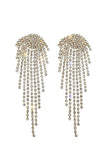 Boucles d’oreilles Gold Rhinestone Drop