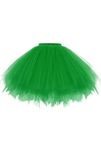 Short Tutu Ballet Bubble Skirt 50's Tulle Party Vintage Jupon