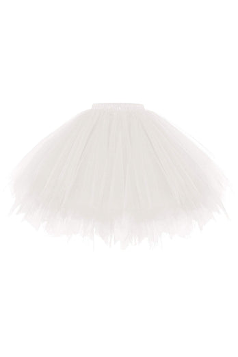 Short Tutu Ballet Bubble Skirt 50's Tulle Party Vintage Jupon
