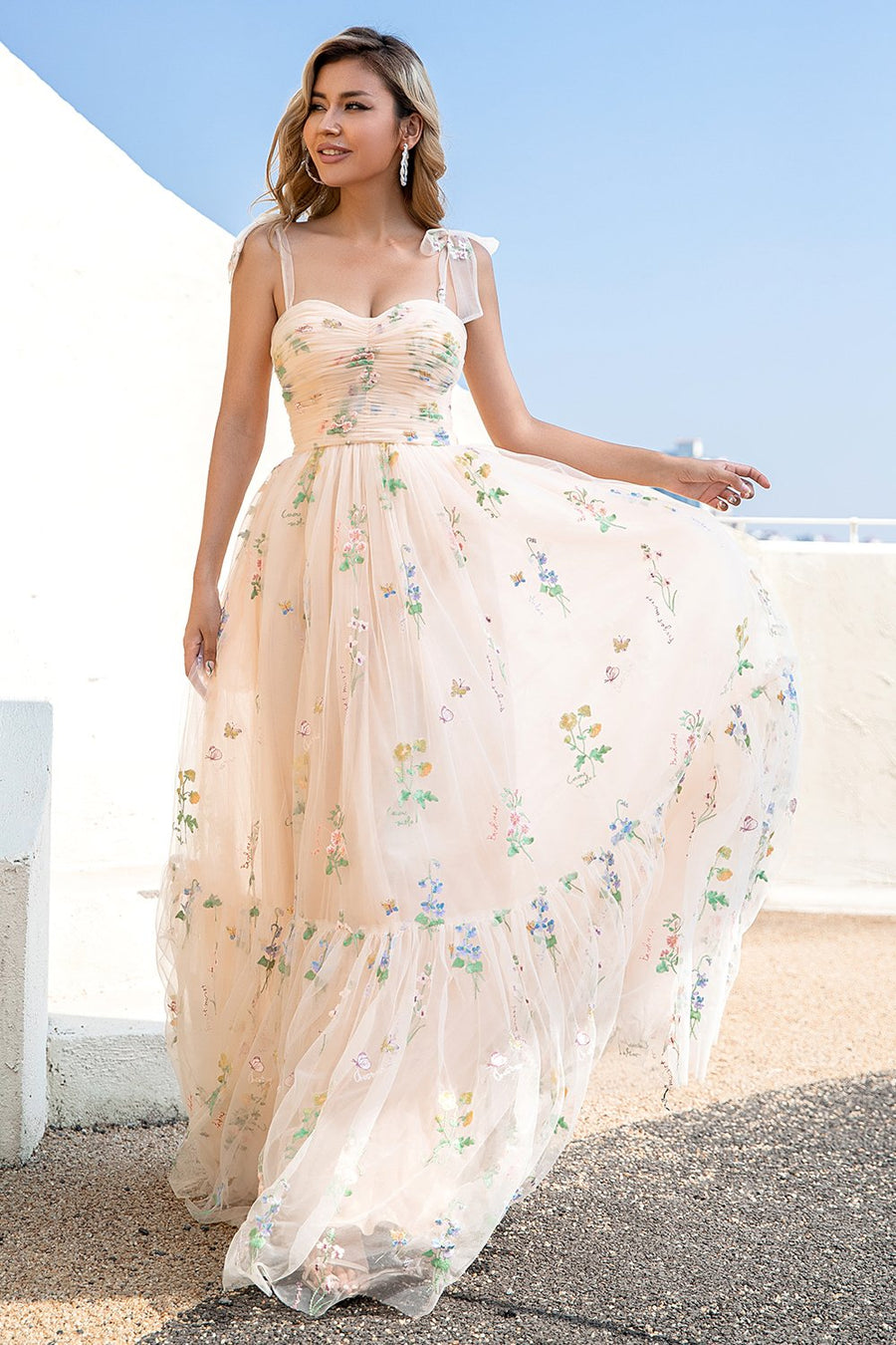 Robe Berketex Femme Taille 18 - Midi Imprimé Floral Multicolore - Viscose - État Parfait