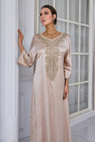 Caftan Arabe Champagne