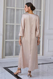 Caftan Arabe Champagne