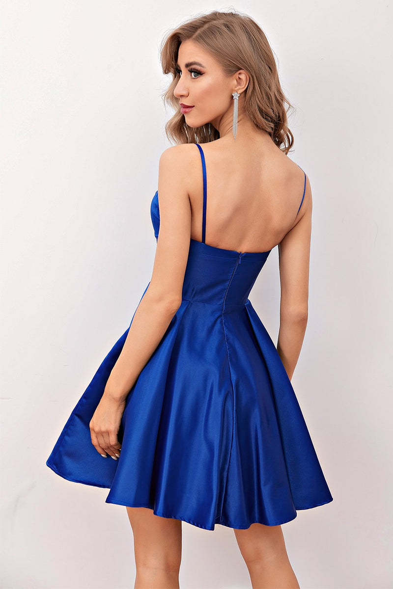 Charger l&#39;image dans la galerie, Robe Royal Blue Prom Homecoming