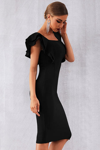 Petite robe bodycon noire