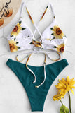 Bikini d’été imprimé floral