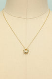 Gold Geometric Necklace - ZAPAKA