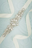 Rhinestone Bridal Sash - ZAPAKA